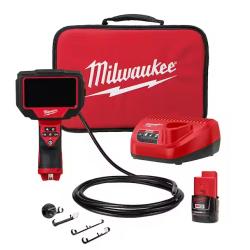 NEW! - Milwaukee M12 12V Lithium-Ion Corldless M-SPECTOR 360-Degree 10 ft. Inspection Camera Kit