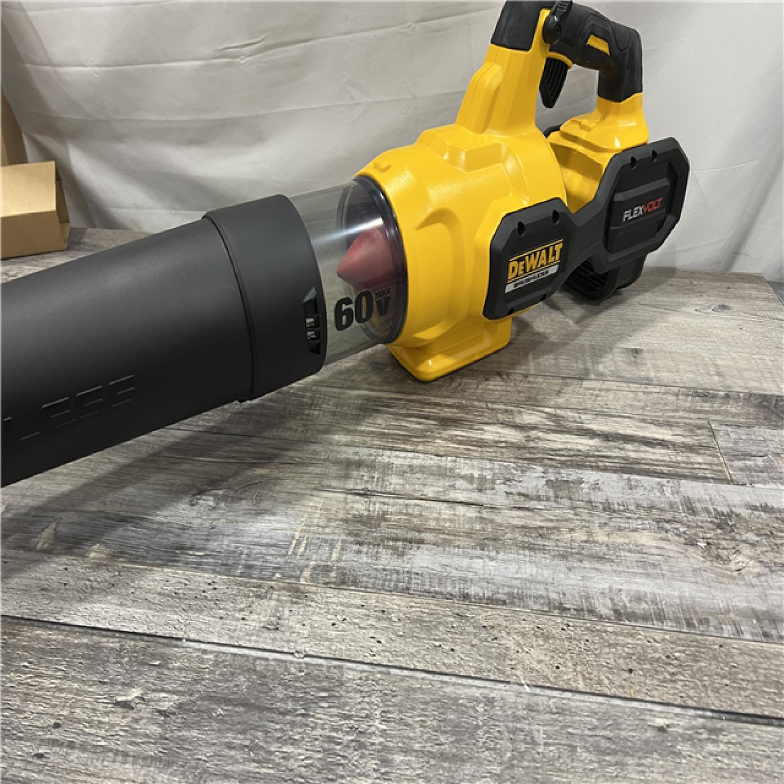 AS-IS DEWALT 20V MAX 125 MPH 450 CFM Brushless Cordless Battery Powered Blower (Tool Only)