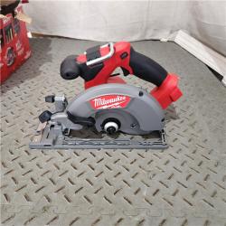 Houston location AS-IS  MILUWAKEE M18 FUEL 18V Lithium-Ion Brushless Cordless 6-1/2 in. Circular Saw (Tool-Only)