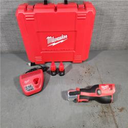 HOUSTON LOCATION - AS-IS (APPEARS LIKE NEW) Milwaukee M12 12-Volt Lithium-Ion Force Logic Cordless Press Tool