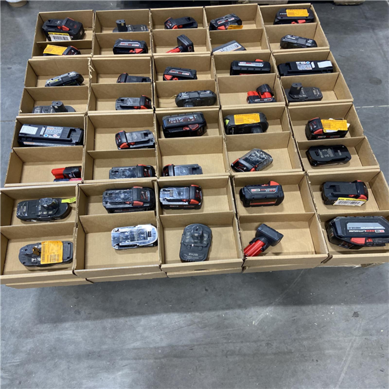 DALLAS LOCATION - AS-IS BATTERY PALLET