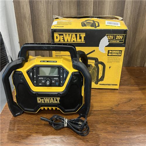 AS-IS DEWALT 20V MAX Compact Cordless Bluetooth Radio (Tool Only)