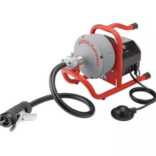 DALLAS LOCATION - RIDGID K-40AF Drain Cleaning Autofeed Snake Auger Machine with C-13 5/16 in. Inner Core Speed Bump Cable