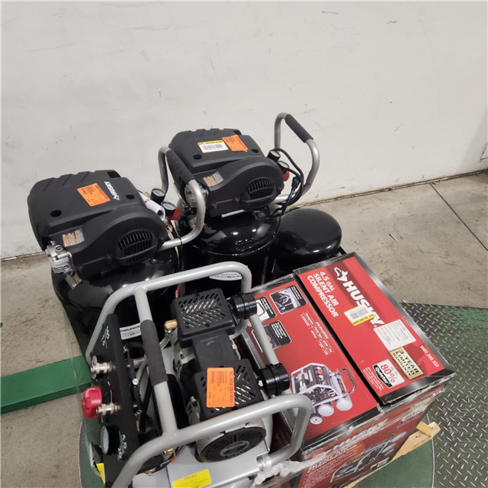 Dallas Location - As-Is Husky Electric Air Compressor(Lot Of 5)