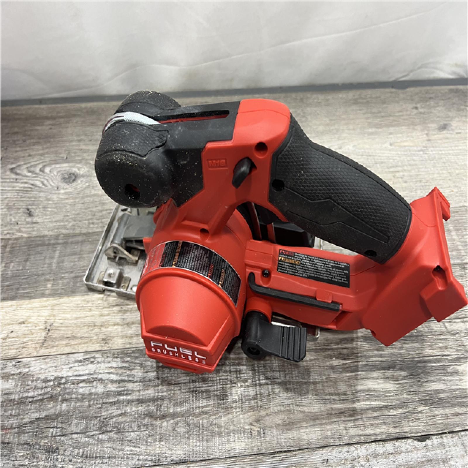 AS-IS Milwaukee 2782-20 M18 FUEL 18V Brushless Lithium-Ion 5-3/8 Cordless Metal Saw