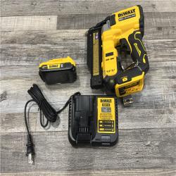 AS-IS DEWALT ATOMIC 20V MAX Lithium Ion Cordless 23 Gauge Pin Nailer Kit with 2.0Ah Battery and Charger