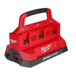 NEW! -Milwaukee M18 18V Lithium-Ion PACKOUT 6-Port Rapid Charger