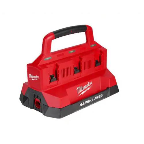 NEW! -Milwaukee M18 18V Lithium-Ion PACKOUT 6-Port Rapid Charger