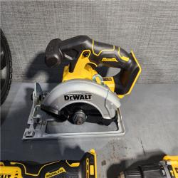 HOUSTON LOCATION - AS-IS Dewalt 20-Volt MAX ToughSystem Lithium-Ion 4-Tool Cordless Combo Kit