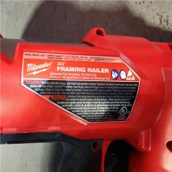 HOUSTON LOCATION - AS-IS M18 FUEL 3-1/2 in. 18-Volt 30-Degree Lithium-Ion Brushless Cordless Framing Nailer (Tool-Only)