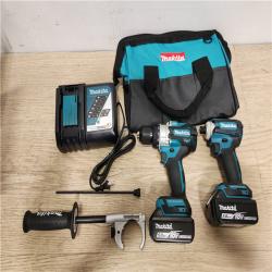 Phoenix Location Makita 18V LXT Lithium-Ion Brushless Cordless Combo Kit 5.0 Ah (2-Piece)