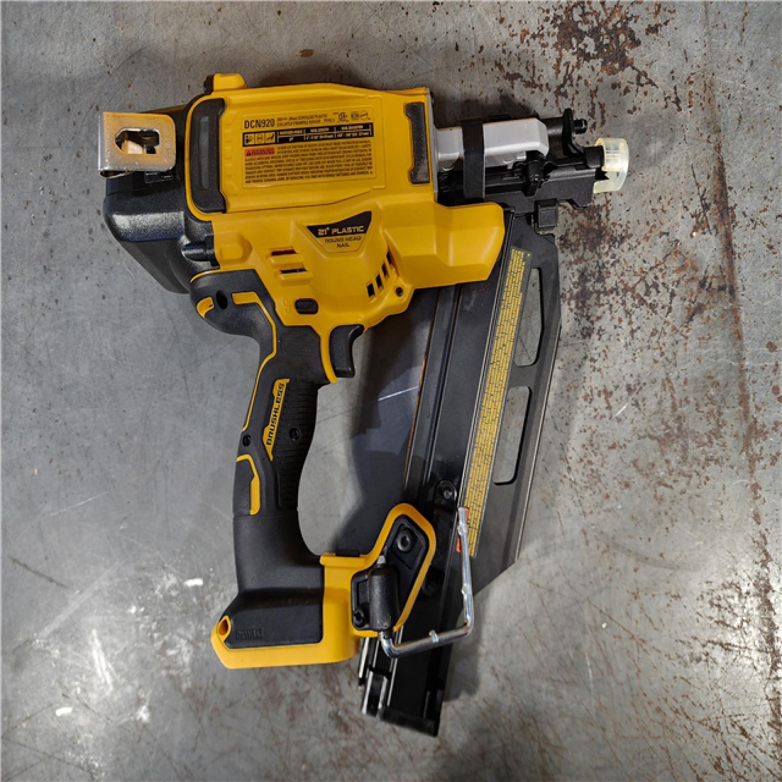 HOUSTON LOCATION - AS-IS DEWALT 20-Volt 21Â° Cordless Framing Nailer (Tool-Only)