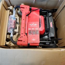 AS-IS Milwaukee M18 FUEL Brushless Cordless 21 in. Walk Behind Dual Battery Self-Propelled Mower Kit