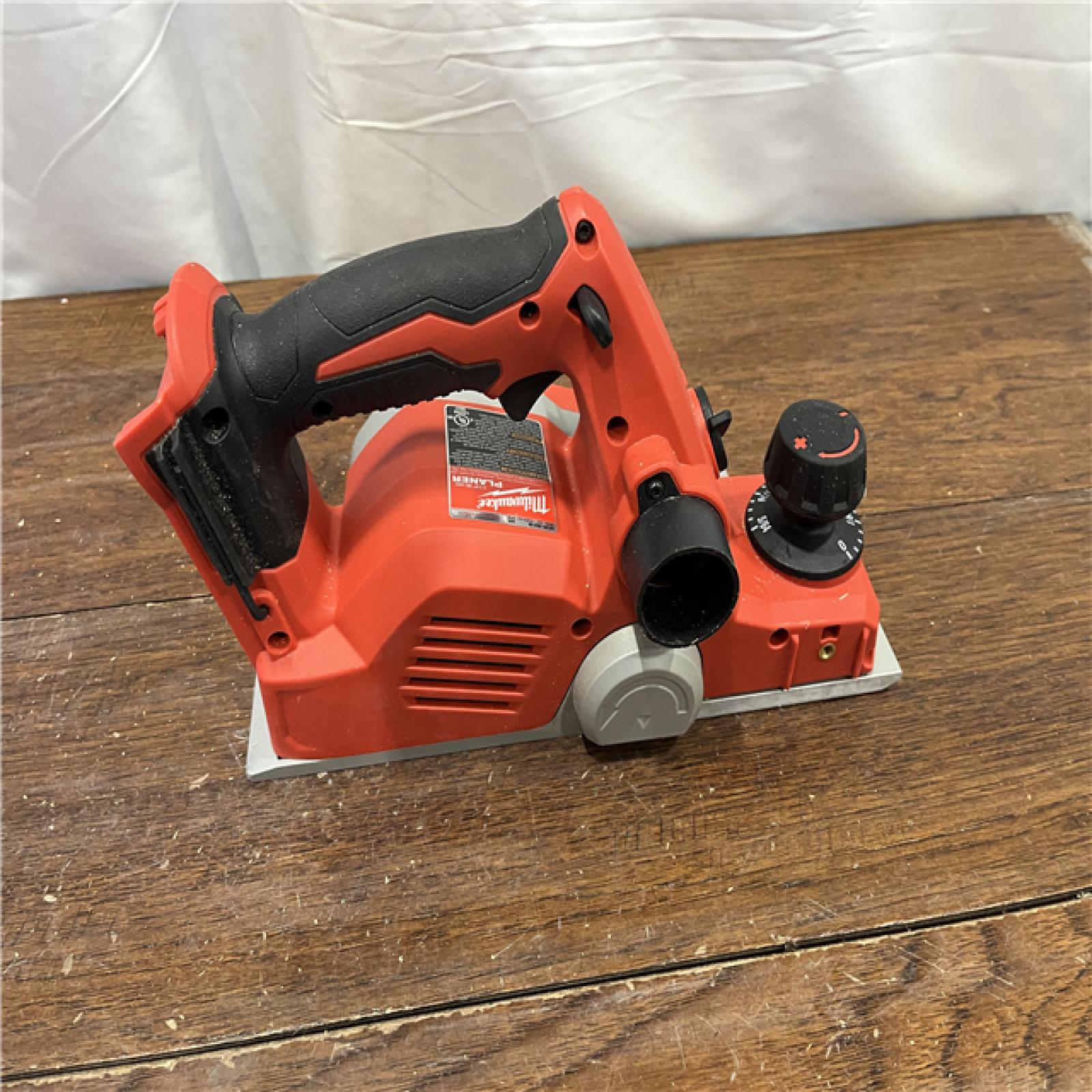 AS-ISMilwaukee M18 18-Volt Lithium-Ion Cordless 3-1/4 in. Planer (Tool-Only)