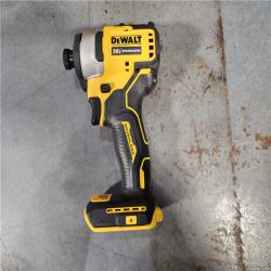 HOUSTON LOCATION - AS-IS DEWALT ATOMIC 20V MAX* Brushless Cordless Compact 1/4 in. Impact Driver Kit