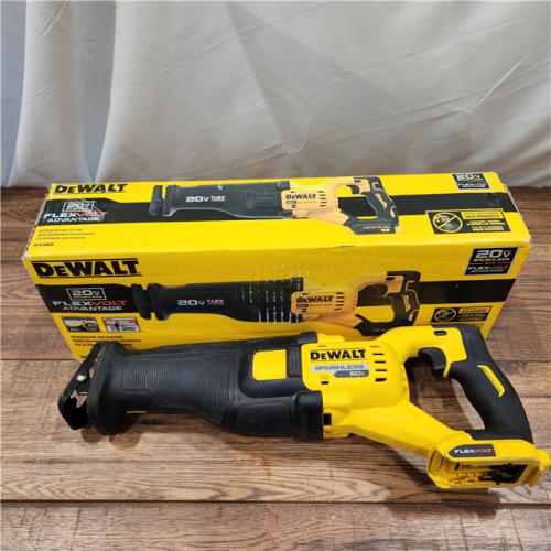 AS-IS DeWalt 20V MAX Lithium Ion Cordless Brushless Reciprocating Saw with FLEXVOLT ADVANTAGE (Tool Only)