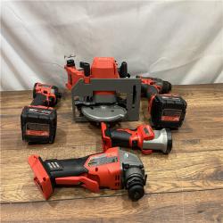 AS IS Milwaukee  M18 FUEL 5-TOOL COMBO KIT