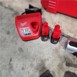 HOUSTON LOCATION - AS-IS (APPEARS LIKE NEW) Milwaukee M12 Force Logic Press Tool 1/2 in. to 1 in. Kit