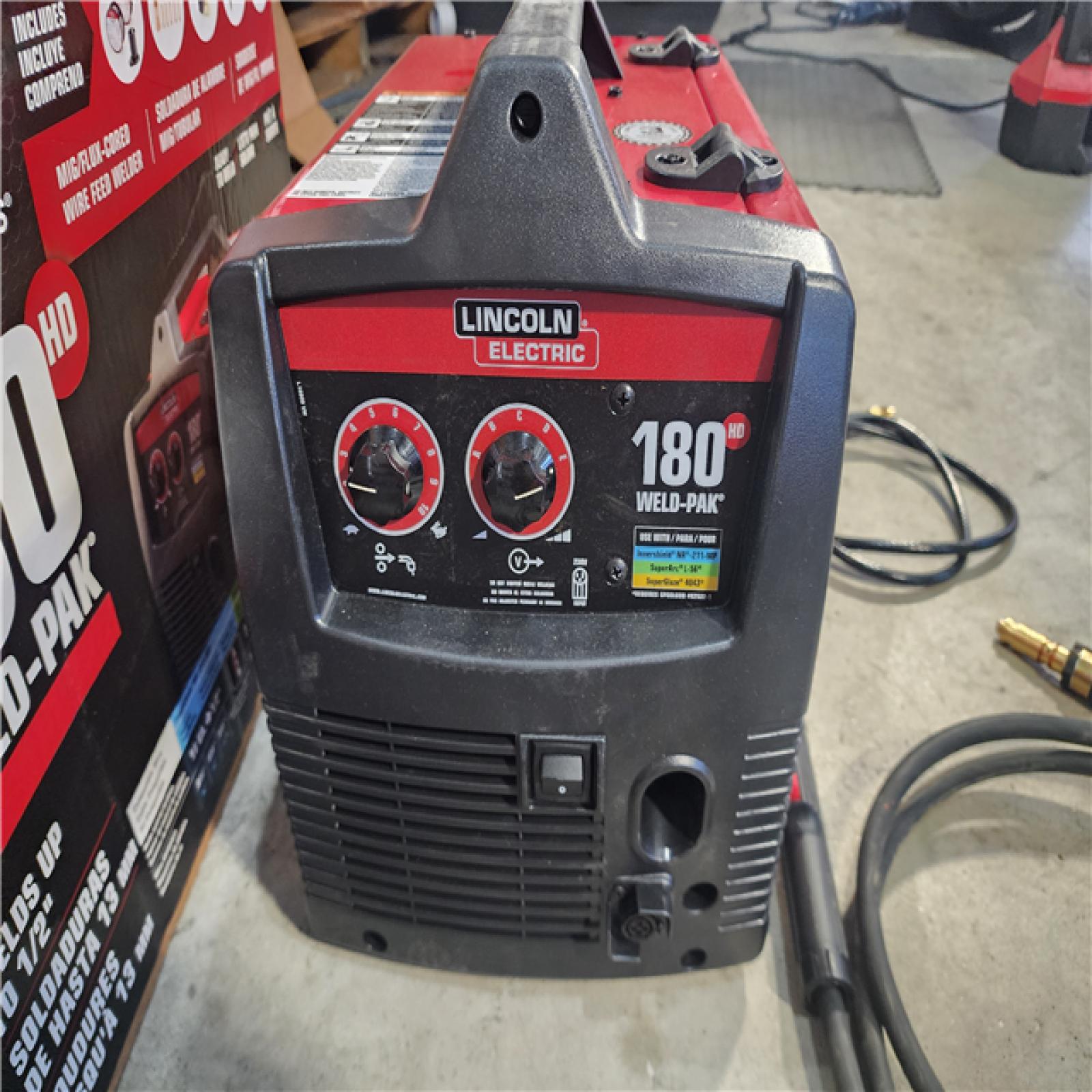 HOUSTON LOCATION - AS-IS Lincoln Electric 180 Amp Weld-Pak 180 HD