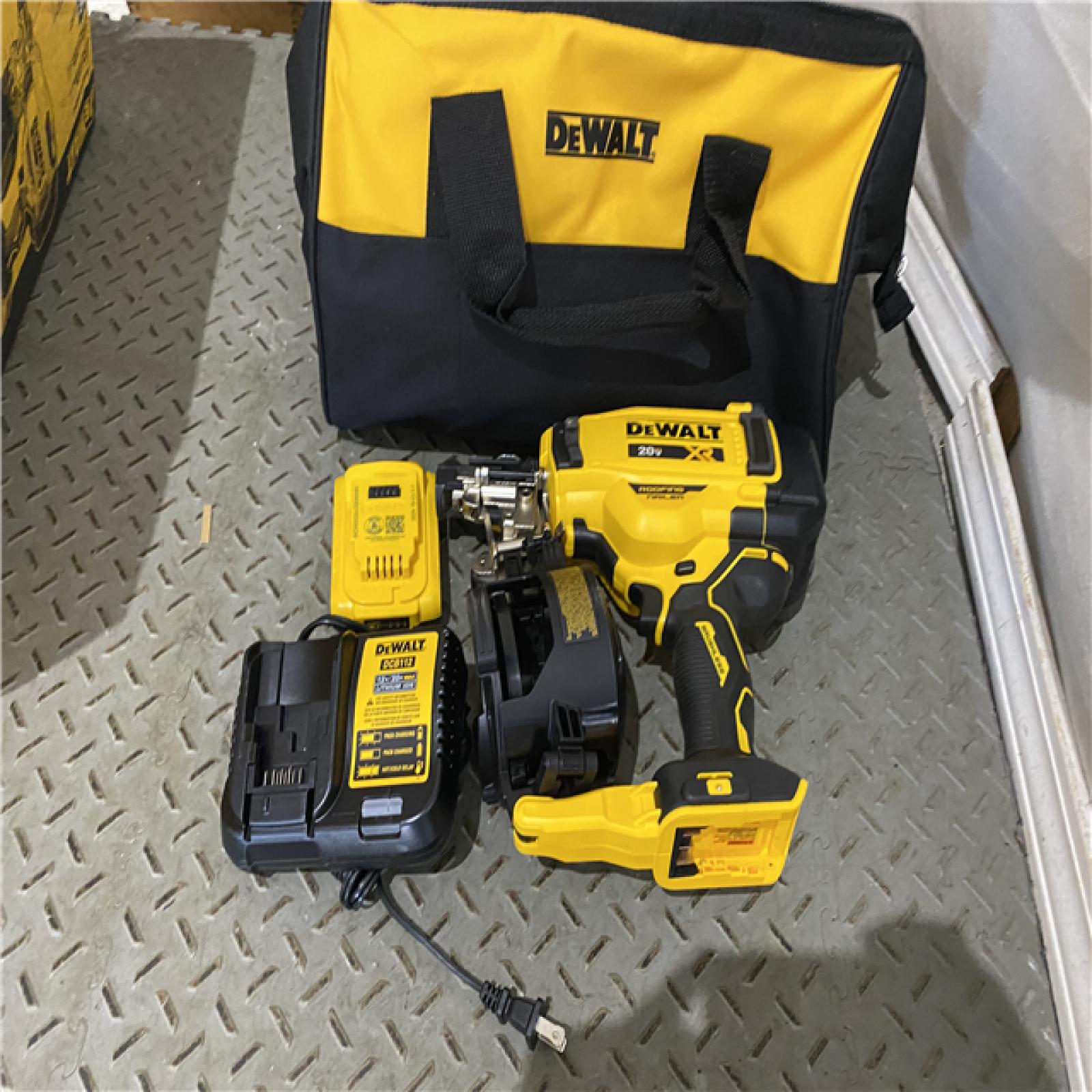 Houston location AS-IS DEWALT Stanley  Black & Decker 2007898 Roofing Nailer Cordless