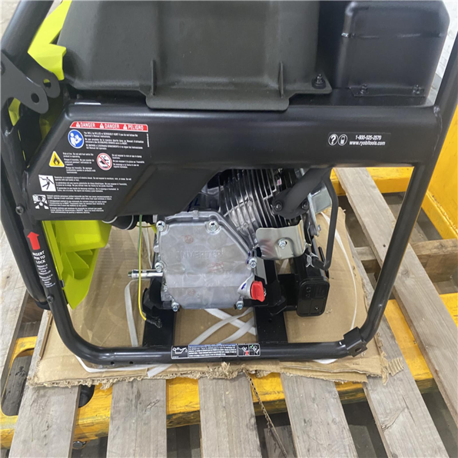 Houston Location - AS-IS Ryobi Easy Start 3,400 Running Watts 4,000 Starting Watts Generator