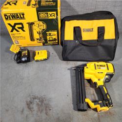 HOUSTON LOCATION - AS-IS DEWALT 20V MAX XR 18 Gauge Brad Nailer Kit