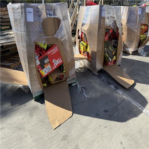 California AS-IS POWER TOOLS Partial Lot (3 Pallets) P-R057255