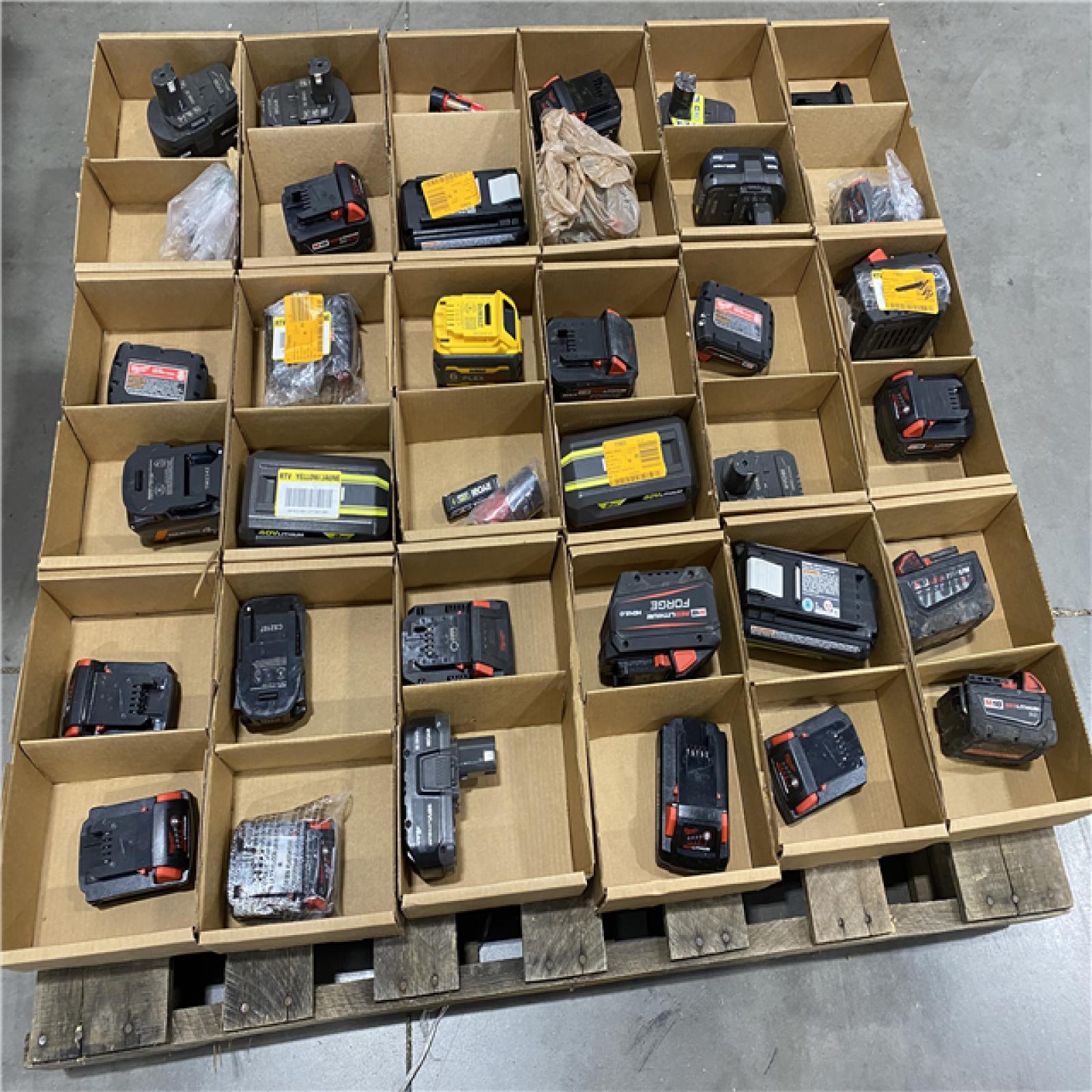 DALLAS LOCATION - AS-IS BATTERY PALLET