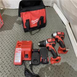 Houston location AS-IS Milwaukee Electric Tools 2691-22 MILWAUKEE M18 COMBO KITS LIKE NEW