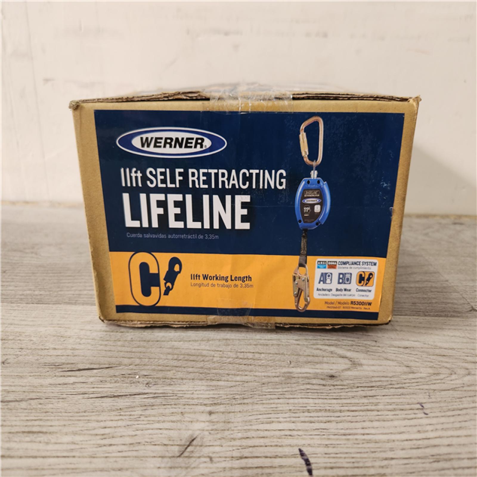 Phoenix Location Werner 11 ft. Baseline Self Retracting Lifeline