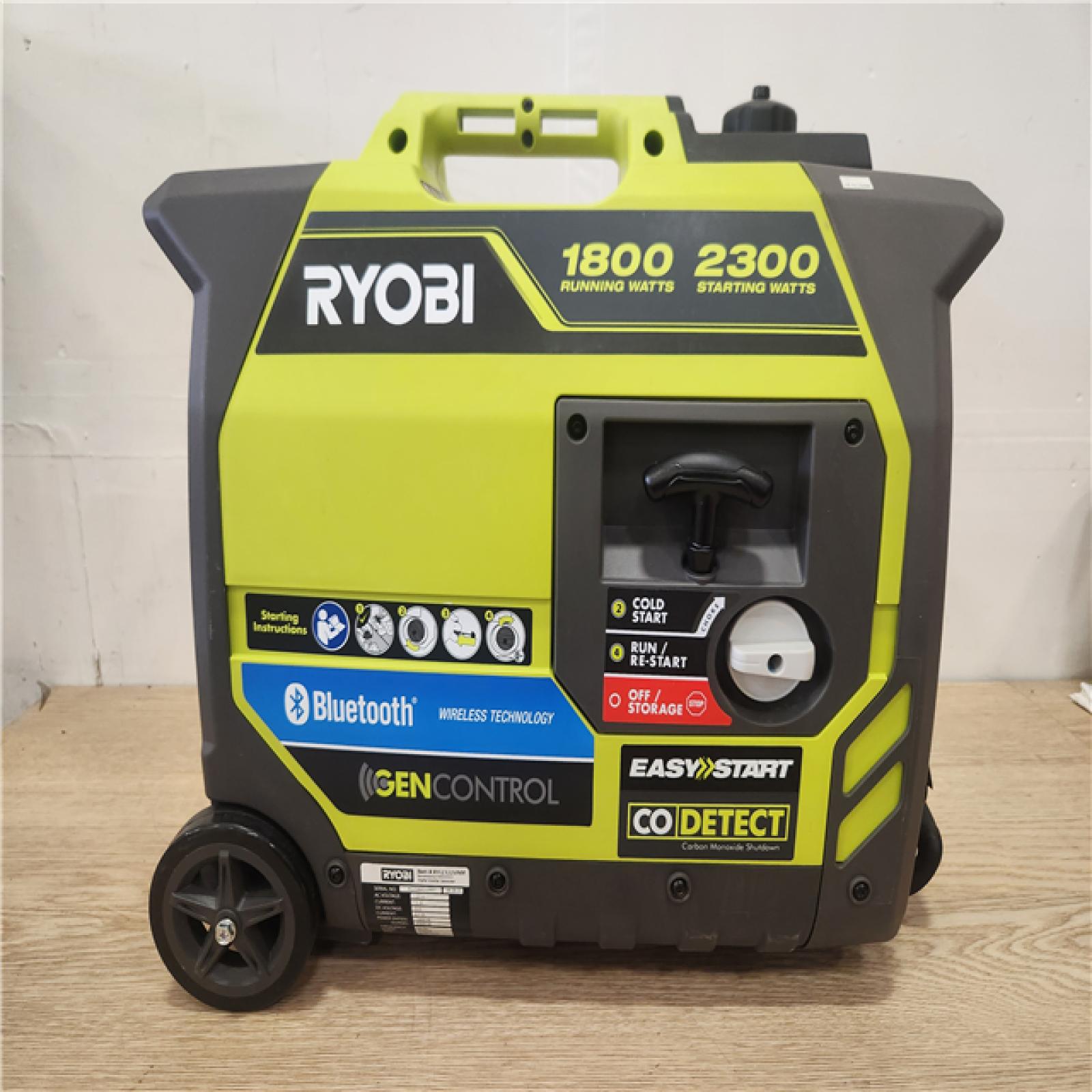 Phoenix Location RYOBI 2,300-Watt Recoil Start Bluetooth Super Quiet Gasoline Powered Digital Inverter Generator with CO Shutdown Sensor