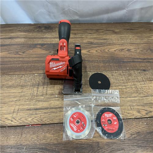 AS IS- M12 FUEL 12V Lithium-Ion Brushless Cordless 3 in. Cut Off Saw (Tool-Only)