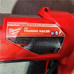 HOUSTON LOCATION - AS-IS (APPEARS LIKE NEW) Milwaukee M18 FUEL 30 Degree Framing Nailer (TOOL ONLY)