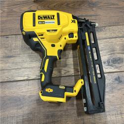 AS-IS DEWALT 20V MAX XR 16-Gauge Lithium-Ion Cordless Finish Nailer (Tool Only)