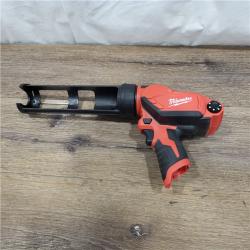 AS-IS Milwaukee 2441-20 M12 12V Cordless 10oz Caulk and  (Tool Only)