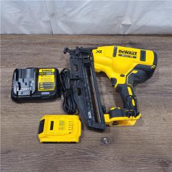 AS-IS DeWalt DCN660D1 20V 16 Gauge Cordless Angled Finish Nailer Kit W/ 2Ah Battery