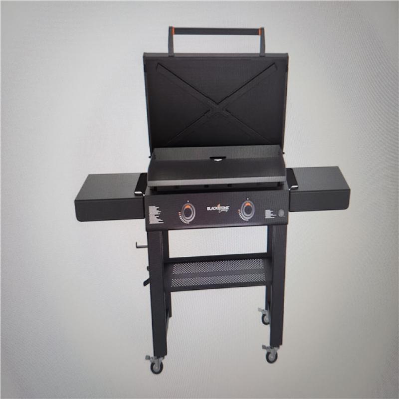 Blackstone 30 Culinary Omnivore Griddle with Hood 2-Burner Liquid Propane Flat Top Grill | 2163