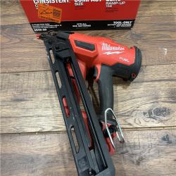 AS-IS Milwaukee 2839-20 M18 FUEL 15 Ga. 18 Volt Brushless Angled Finish Nailer