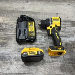 AS-IS DeWalt ATOMIC COMPACT SERIESâ„¢ 20V MAX* Brushless Cordless 1/2 in. Drill/Driver