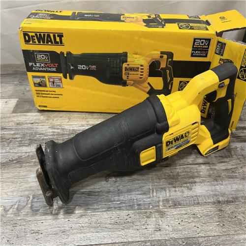 AS-IS DEWALT 20V MAX Lithium Ion Cordless Brushless Reciprocating Saw with FLEXVOLT ADVANTAGE (Tool Only)