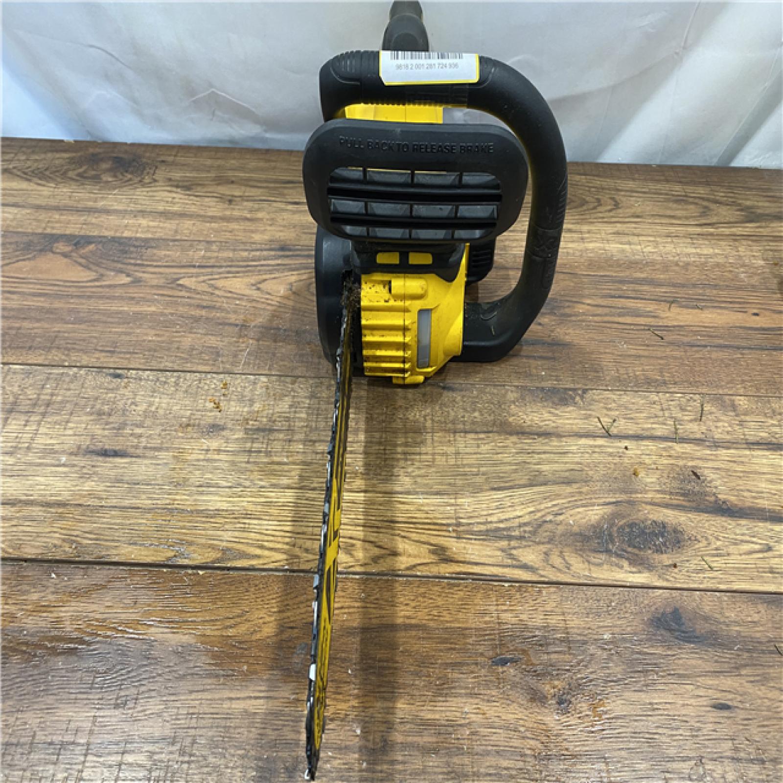 AS IS DEWALT 20V MAX 12in. Brushless Cordless Battery Powered Chainsaw (Tool Only)