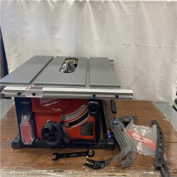 AS-ISMilwaukee M18 FUEL ONE-KEY 18- Volt Lithium-Ion Brushless Cordless 8-1/4 in. Table Saw Kit W/(1) 12.0Ah Battery & Rapid Charger