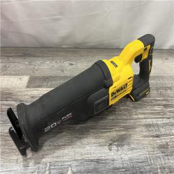 AS-IS DEWALT 20V MAX Lithium Ion Cordless Brushless Reciprocating Saw with FLEXVOLT ADVANTAGE (Tool Only)