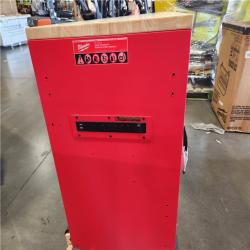 DALLAS LOCATION - Milwaukee Tool Storage 52 in. W Heavy Duty Red Mobile Workbench Cabinet