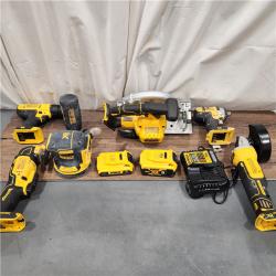 AS IS Dewalt 20-Volt MAX ToughSystem Lithium-Ion 6-Tool Cordless Combo Kit