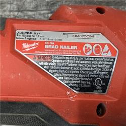 AS-IS Milwaukee M18 FUEL 18 Gauge Brad Nailer