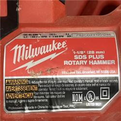 AS-IS Milwaukee 1-1/8 in. Corded SDS-Plus Rotary Hammer