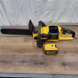 AS-IS DeWalt FLEXVOLT 60V MAX Lithium-Ion Brushless Cordless 16in. Chainsaw Kit