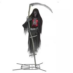 DALLAS LOCATION - Home Accents Holiday 12 ft. Giant-Sized Animated LED Levitating Reaper