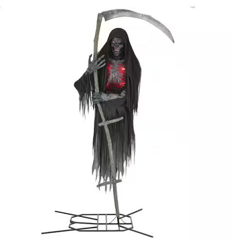 DALLAS LOCATION - Home Accents Holiday 12 ft. Giant-Sized Animated LED Levitating Reaper